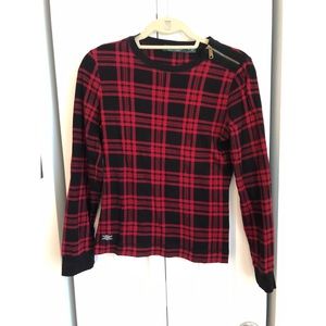 Ralph Lauren Buffalo Plaid Red & Black Plaid Shirt